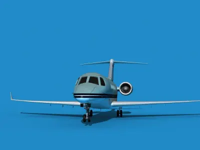 Cessna Citation C700 Longitude V07 3D model