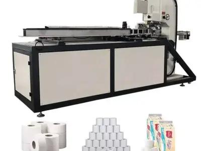  High Speed Band Saw Toilet Paper Roll Cutting Machine 3D model