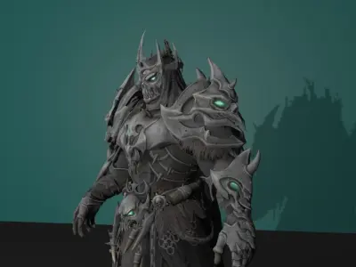 dark warrior 3D model