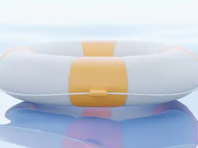 Rescue Buoy 3D model