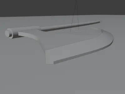 AXE model 3d  Low poly Low-poly 3D model