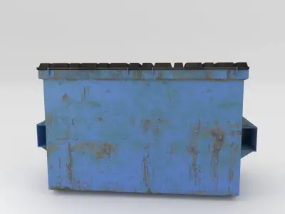 Rubbish Dumpster 3D model