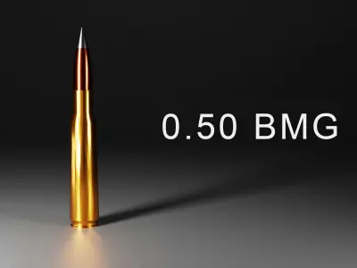 Ammunition Pack Low-poly 3D model