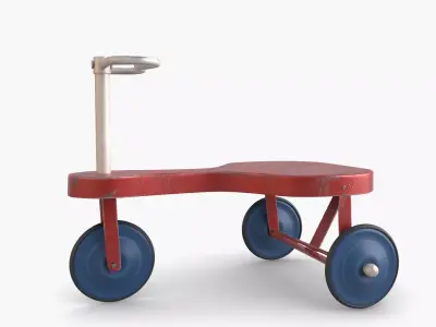 Old Tricycle 3D model purchase