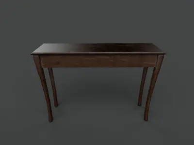 Old Table Low-poly 3D model purchase