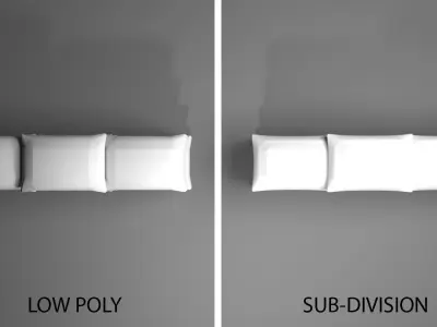 Sandbag Bunker - Single Barrier 3D model