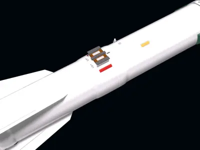 R-60M Missile 3D model