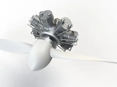 Propeller 3D model by VA3DCADesign