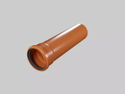 PVC and UPVC pipes 3D model by imaginusvr