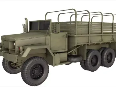 Cargo Truck M35 3D model