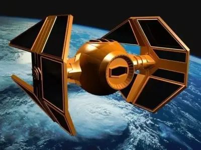 Spaceship Fighter 3D model