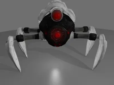 Insect Robot Low-poly 3D model