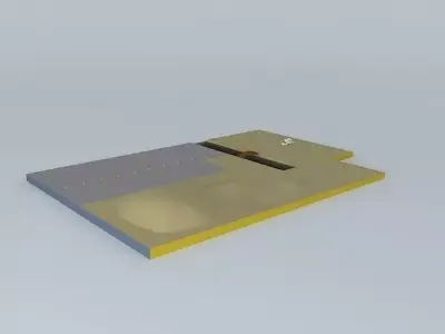 6x6 Google Delivery Truck Free 3D model