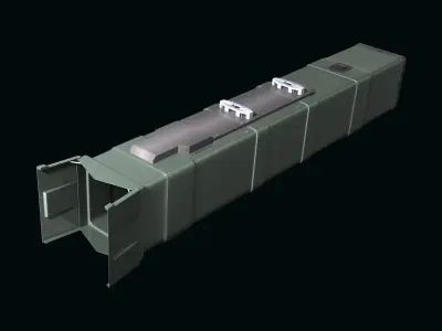 Launch Container for Akeron LP 3D model