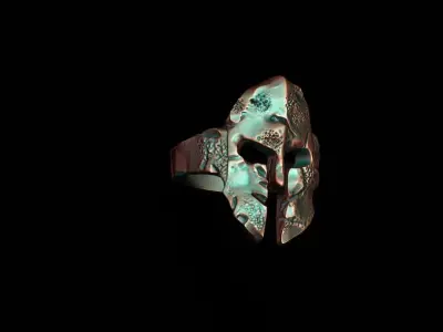 helmet ring 3D print model purchase