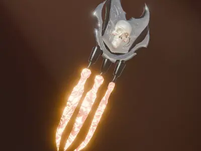FREE Assasin claws Free 3D model