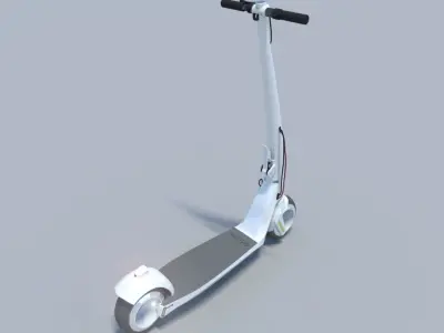 Scooter electric Low-poly 3D model purchase