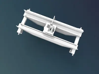 Overhead crane 3D print model