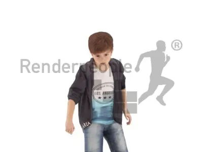 Tyler Animated 004 Skateboarding