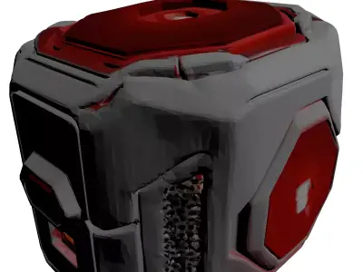 SciFi Drone Core AI Unit 3D model
