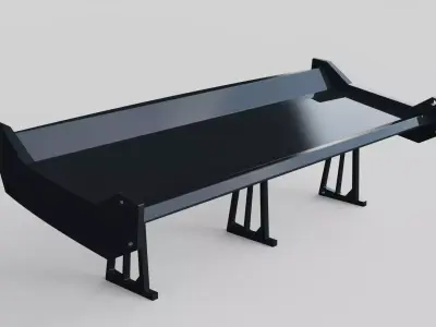 spoiler auto garage tuning vol2 3D model