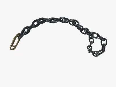Steel Chain 3D model purchase