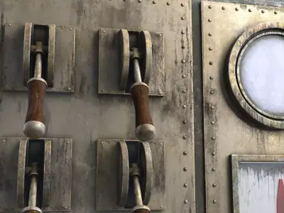 Electro Box C retro 3D model