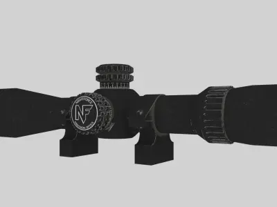Night force Scope  Low-poly 3D model