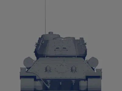 T 34 85 3D model