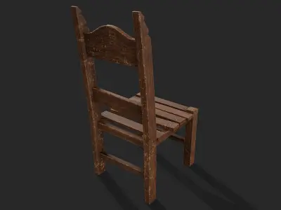 Chair Free low-poly 3D model order