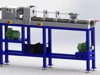 Palacita Deep Hole Drilling Machine Part Free 3D model