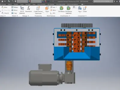 TRITURADOR shredder 3d model 3D model