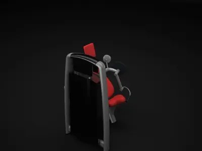 Arm Extension Machine 3D model