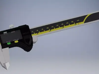 Mitutoyo Digital Caliper 3d model 3D model