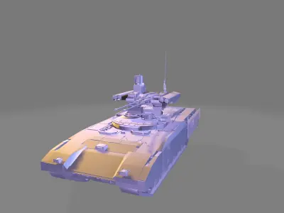 BMPT-T14 Russia 3D model
