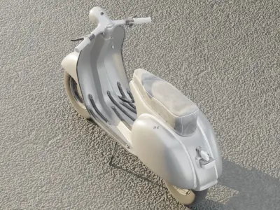 Vespa 150 GS 3D model