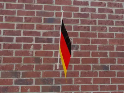 Flag of Germany 3D model purchase