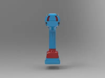 portable drill 3D model purchase