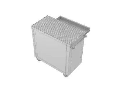 Tools trolley 3D model