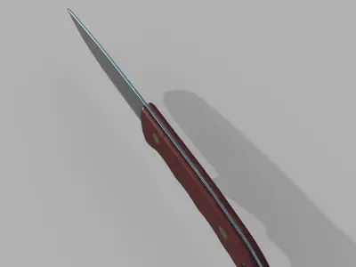 Small knife 3D model