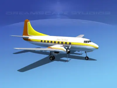 Martin 404 Private  3D model