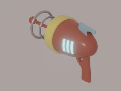 Laser Pistol 3D model purchase