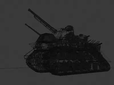Super Heavy Tank 3D model