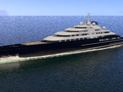 Polo Superyacht Dynamic Simulation 3D model