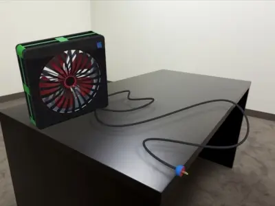 Exhaust Fan Free 3D model purchase