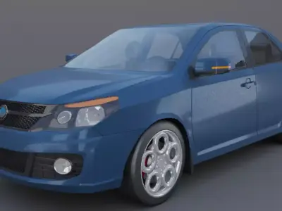 geely gc 6 3D model