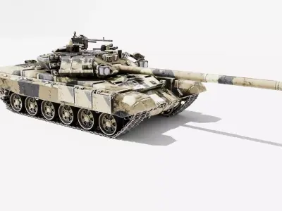 T90 Russian Tank 3D model
