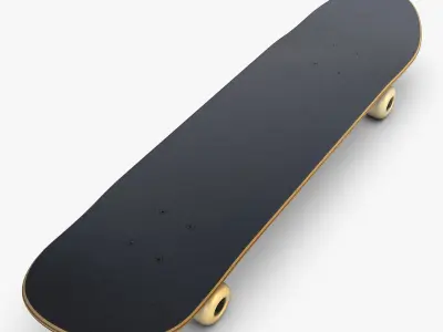 Skateboard v 4 3D model