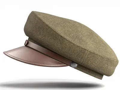 Officer Hat 3D model