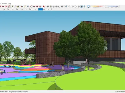 Sketchup Office building A11 3D model